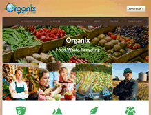 Tablet Screenshot of organixrecycling.com